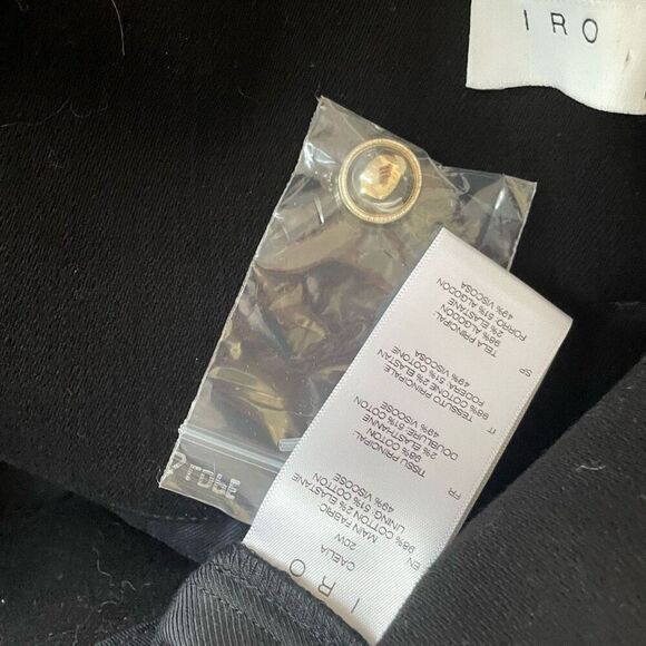 NWOT IRO Caelia High Waist Paperbag Trousers Pants $500 36 4 - Picture 10 of 10